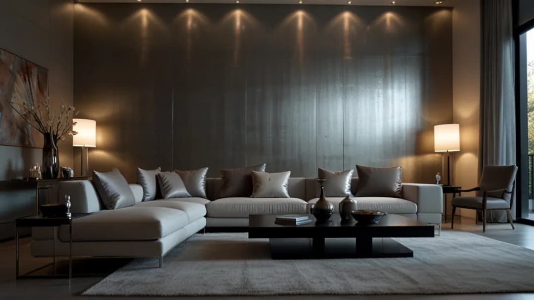 Metaliczna farba do ścian: jak wprowadzić elegancję i styl do wnętrza?