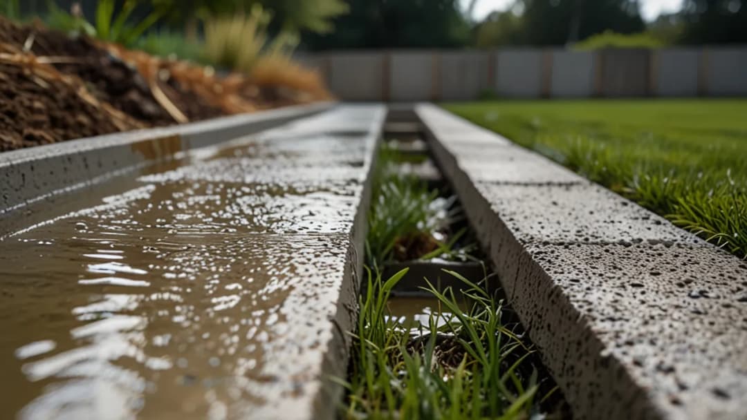 Korytka betonowe ściekowe: jak efektywnie odprowadzać wodę?