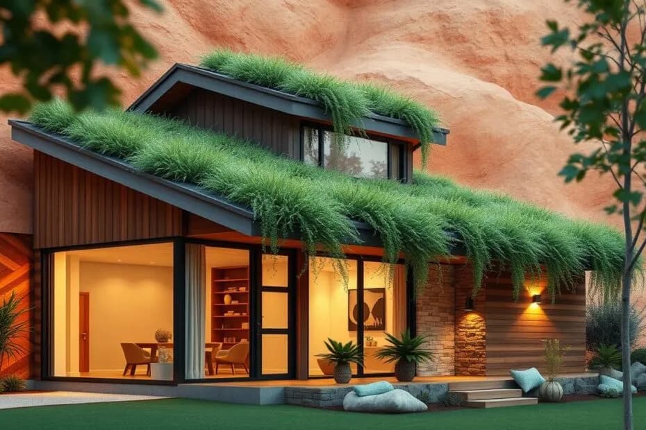 Idealne połączenie elewacji z zielonym dachem - praktyczny kompendium