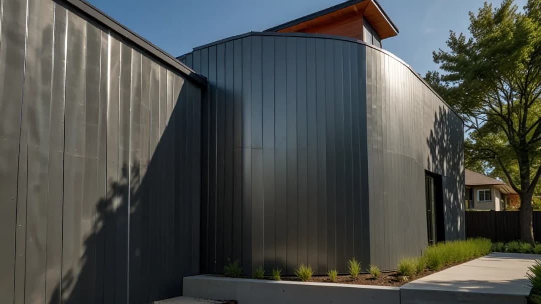 Elewacja z blachy na rąbek: jak łączy nowoczesny styl z funkcjonalnością?
