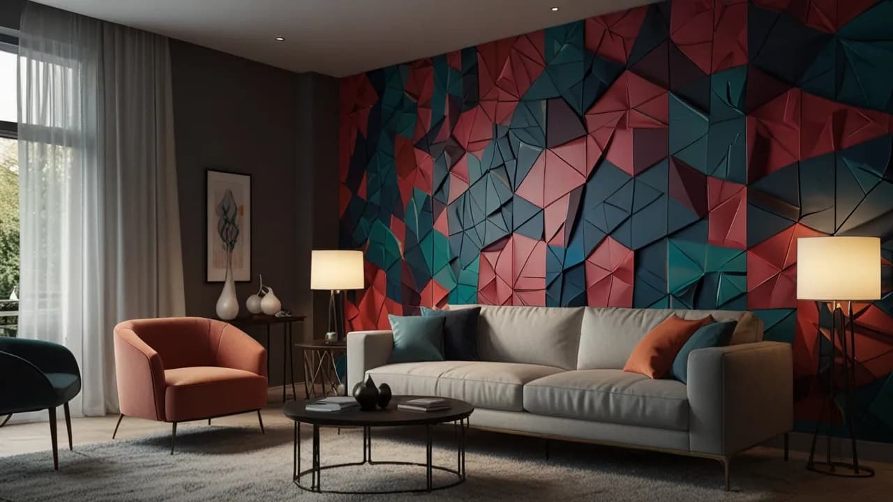 Farba 3D do ścian: jakie nowoczesne efekty można uzyskać w domu?