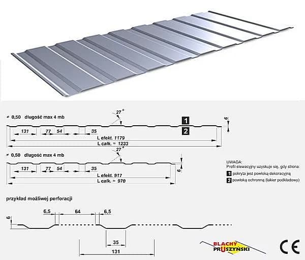 Blacha trapezowa T6 vs T14: jakie są różnice w właściwościach?