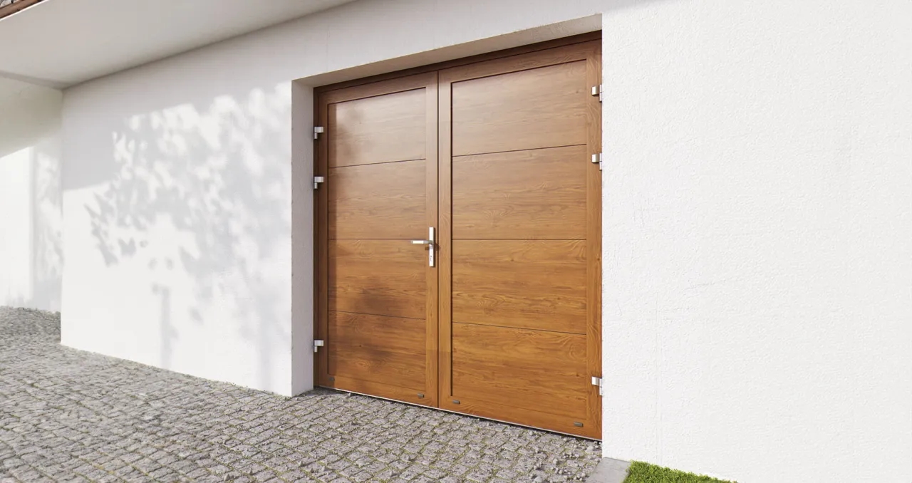Drzwi do garażu dwuskrzydłowe: jak wybrać i zamontować?