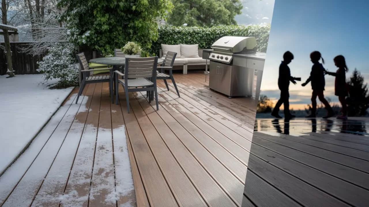 Konglomerat deska tarasowa - trwałość i oszczędność na tarasie