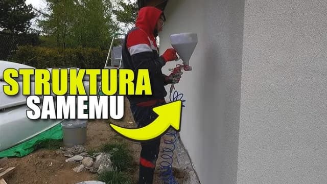 Prosty sposób jak zrobić strukturę na elewacji - poradnik wykonania krok po kroku