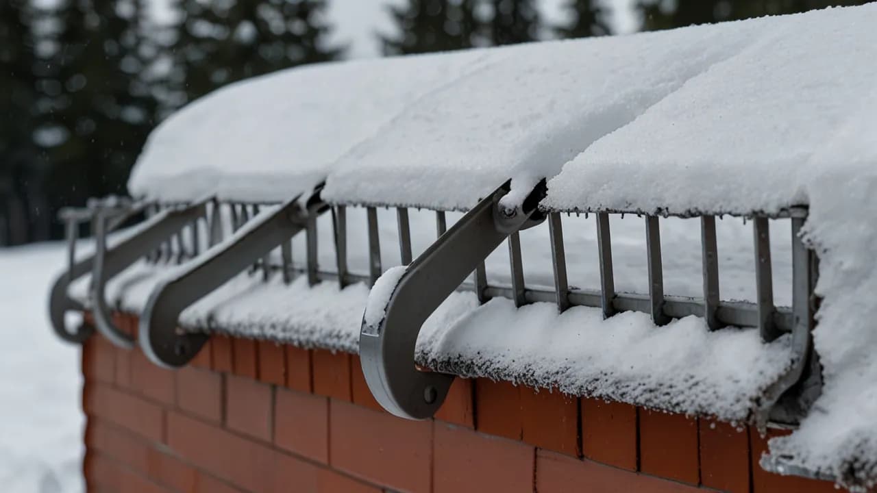 Śniegołapy na blachodachówkę: jak wybrać i zamontować?