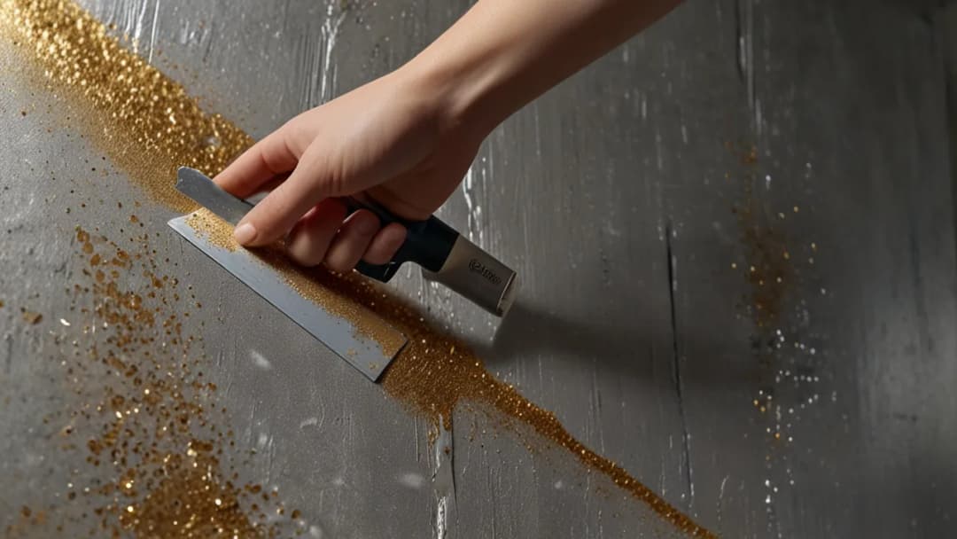 Tynk dekoracyjny z brokatem: jak uzyskać olśniewający efekt?