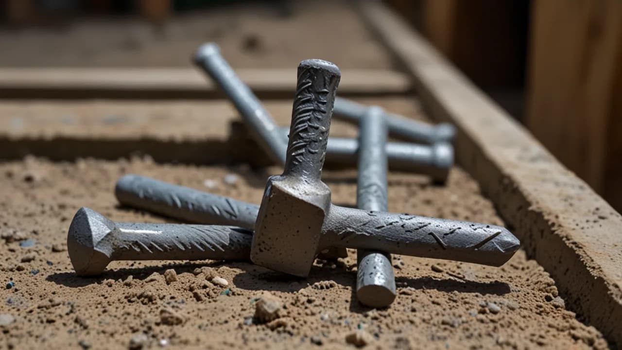 Gwoździe do betonu: jak wytrzymałe łączniki poprawiają budowę?